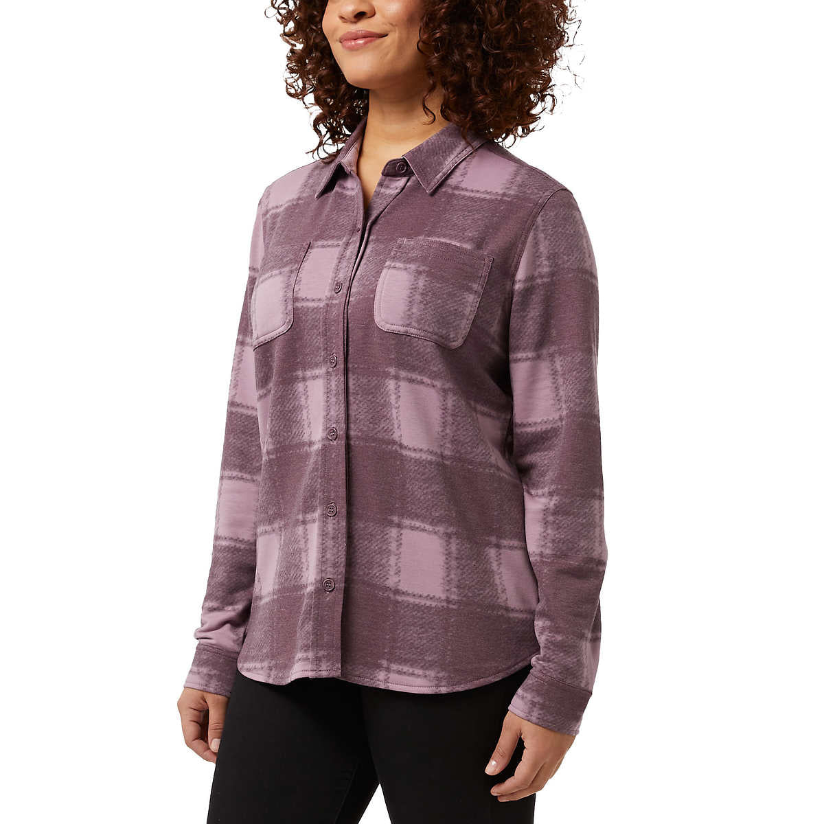 32 Degrees Women's 4-way Stretch Soft Button-Up Shirt