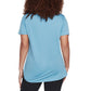 Skechers Women's 2-Pack Lightweight Tee Soft Active Casual Tunic T-Shirt