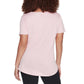 Skechers Women's 2-Pack Lightweight Tee Soft Active Casual Tunic T-Shirt