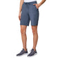Mondetta Women's Active Performance Elastic Waist Soft Casual Bermuda Short
