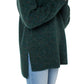 Well Worn Women's Mock Neck High Low Hem Cozy Soft Nep Yarn Sweater