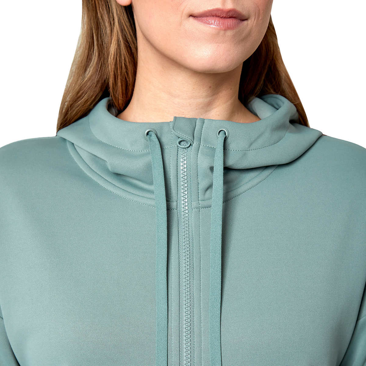 Mondetta Womens Recycled Performance Long Sleeve Hoodie Sweater