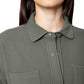 Mondetta Women's Soft Plush Cozy Moisture Wicking Snap Button Up Shirt