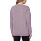 Mondetta Women's Soft Brushed Fleece Kangaroo Pocket Crewneck Top Casual Active Sweatshirt