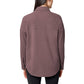 Mondetta Women's Soft Plush Cozy Moisture Wicking Snap Button Up Shirt