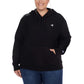 Champion Women's Kangaroo Pocket Herringbone Cotton Blend Hoodie
