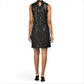 Carla Conti Women's Made in Italy Sequin Fringe Cocktail Mini Dress