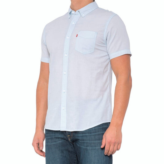 Levi's Caufield Lightweight Cotton Button-down Short Sleeve Shirt