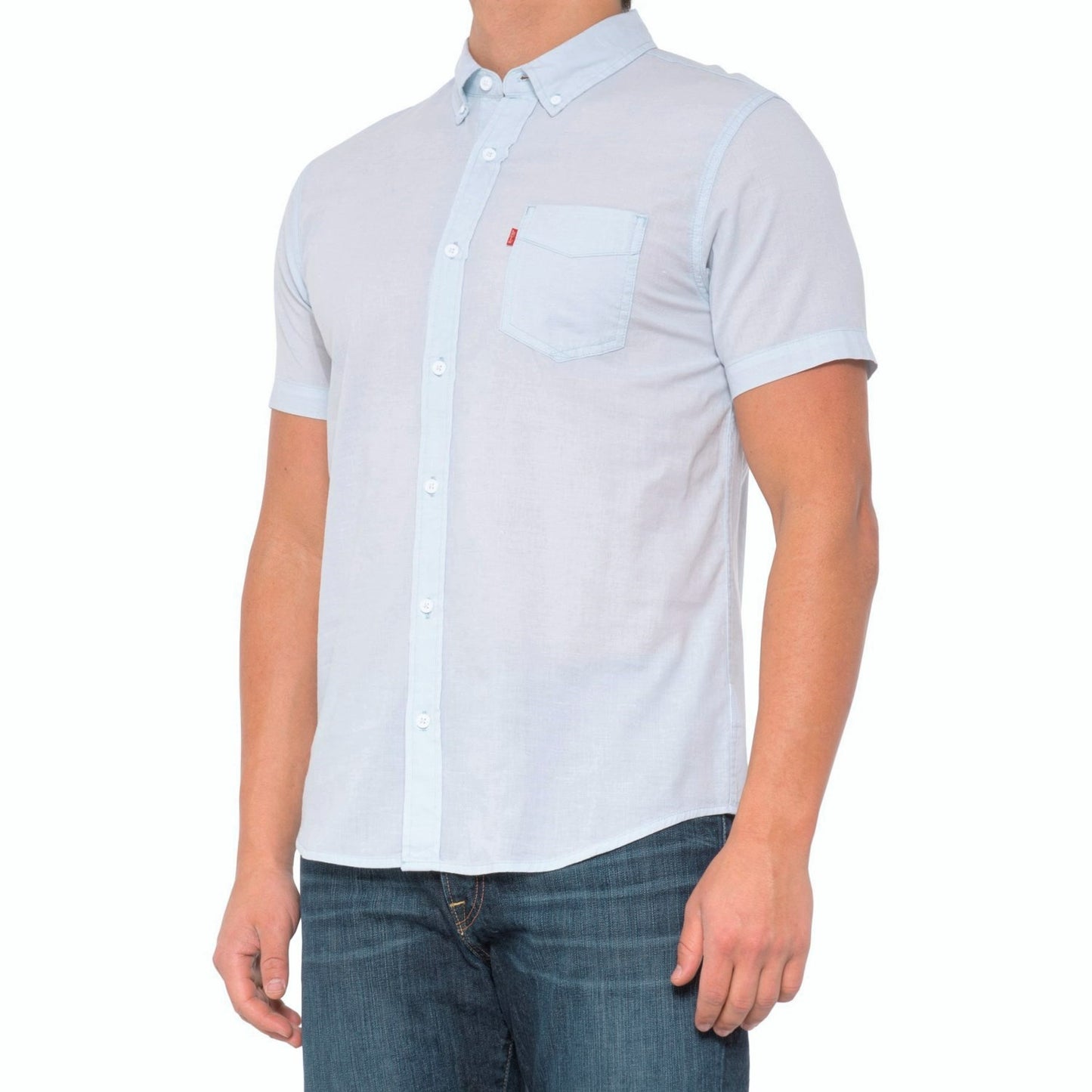 Levi's Men's Caufield Lightweight Cotton Short Sleeve Button-down Shirt