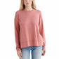 Lucky Brand Women's Super Soft Cloud Jersey Lightweight Sweater Cozy Crewneck Top
