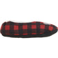 Rae Dunn Women's Merry Merry Plaid Plush Faux Fur Christmas Cozy Slippers