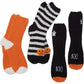 Rae Dunn Women's 3-Pack Soft Plush Halloween Candy Witch Cozy Crew Socks