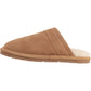 RJ FUZZIES Men's Cozy Wool Scuff Suede Comfort Slip-on Style Slippers