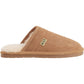RJ FUZZIES Men's Cozy Wool Scuff Suede Comfort Slip-on Style Slippers