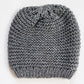 CINTELLI & GALLUZZO Made In Italy Flower Applique Wool Blend Beanie Hat