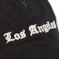 Steve Madden Distressed Cotton LA Los Angeles Dad Baseball Cap