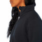 Three Dots Cozy Midweight Insulated Quilted High Low Hem Zip Jacket