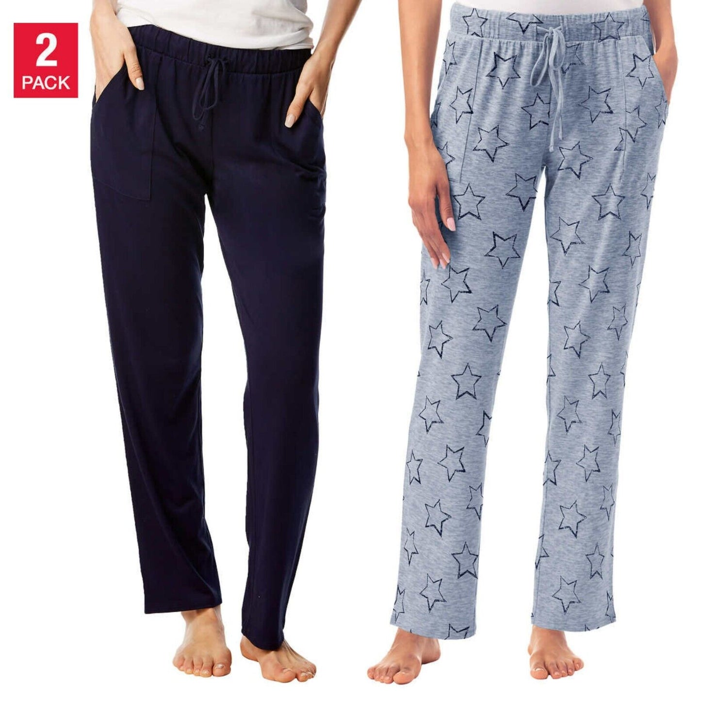 Lucky Brand 2-Pack Lightweight Ultra Soft Relaxed Fit Lounge Pj Pants