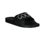 Rae Dunn Women's Good Vibes, Beach Please Slip On Casual Slide Sandals