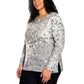 Mario Serrani Floral Print Ultra Soft Lightweight Relaxed Fit Tunic Top