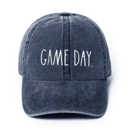 Rae Dunn Women's Game Day Denim Baseball Cap