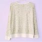 NWT RACHEL ZOE Leopard Print Super Soft Henley Top Sweatshirt  S,M