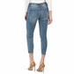 Buffalo David Bitton Women's Faith Raw Cuff Cropped Skinny Jeans