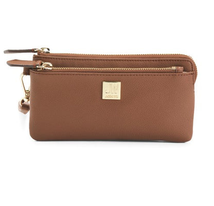 JASON WU Leather Wristlet Wallet