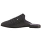 Seychelles Women's Leather Studs Embellished Cut Out Comfort Shoes Flat Slip-on Mules