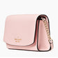 Kate Spade Staci Saffiano Flap Shoulder Crossbody Bag