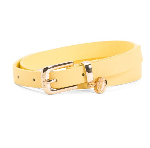 Dune London Belt with Gold Charm