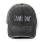 Rae Dunn Women's Game Day Denim Baseball Cap