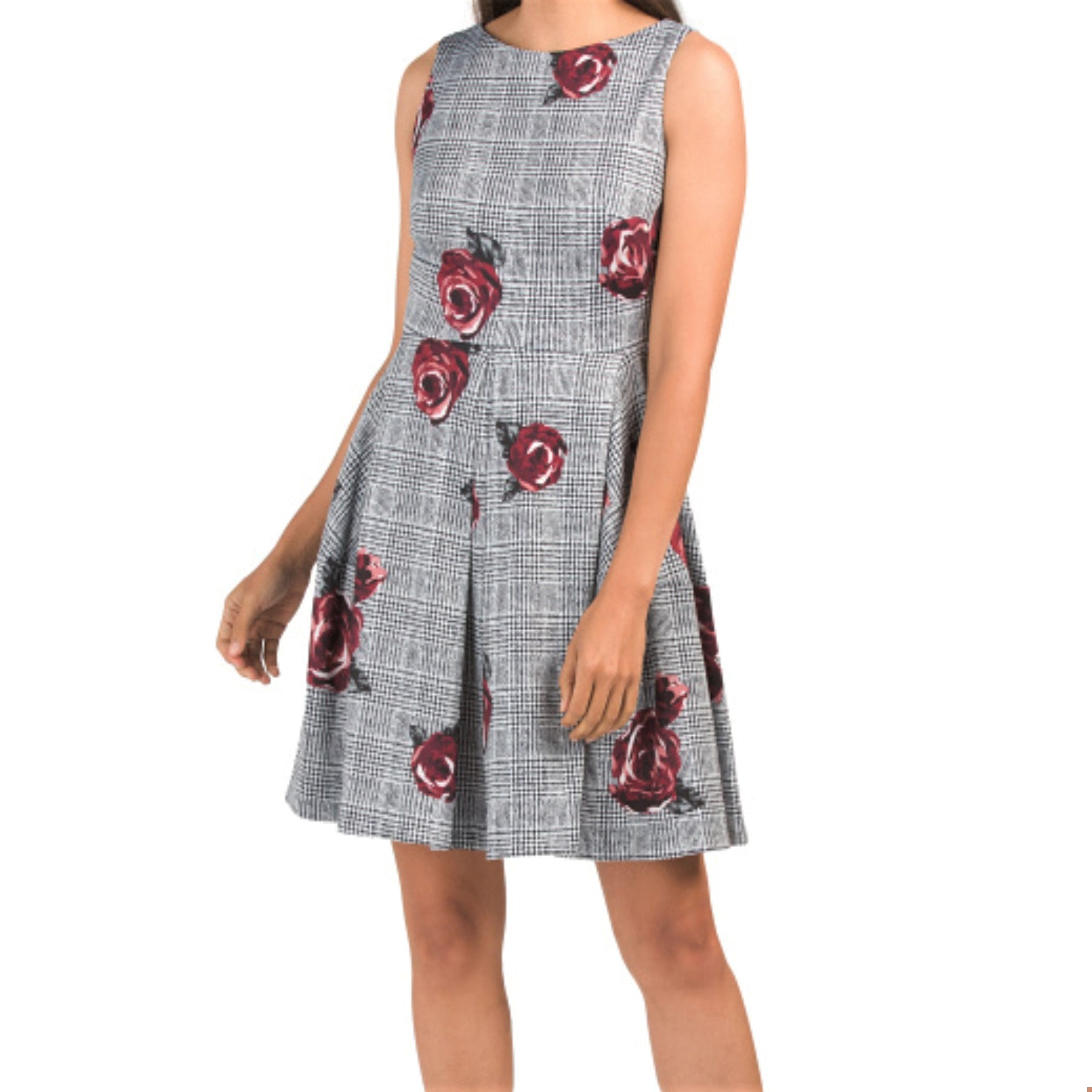 taylor floral-print fit & flare dress Taylor Dresses Floral Print Fit & Flare Dress ( Size 2)
