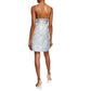 Laundry By Shelli Segal Metallic Zig Zag Dress