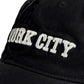 Steve Madden Men's Distressed NY Dad New York Embroidery Baseball Cap