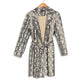 Love Token Leopard Print Faux Suede Jacket