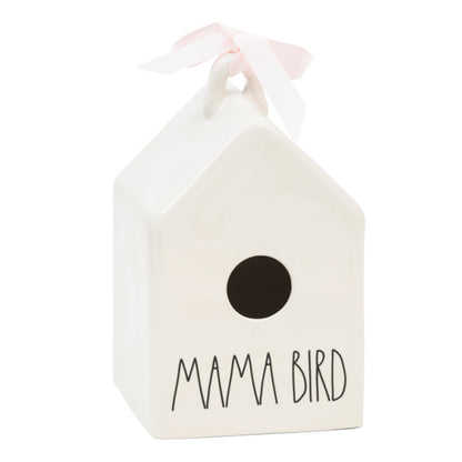 RAE DUNN Mama Bird Birdhouse