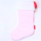 PINK Victoria's Secret Holiday Plush Logo Stocking