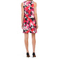 Anne Klein Gwen Floral Print Mini Dress