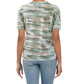 Lucky Brand Camo Print Relaxed Fit Cotton T-Shirt top