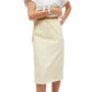 Mango High waist Kangaroo Patch Pocket Cotton Jersey Midi Skirt