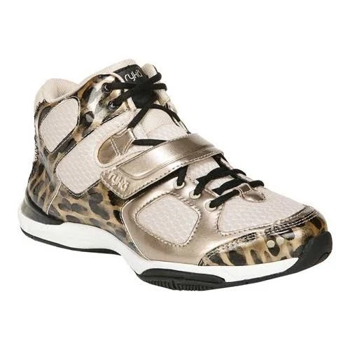 Ryka Women's Tenacious Leopard Print Training Shoe Sneakers