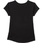 Adidas Big Girl's Pink Logo Graphic Pint Cotton Active T-Shirt
