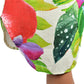 Allegra Masetti Women's Tropical Print Button Front Linen Shirt Dress