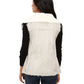 Dylan by True Grit Women's Cozy Soft Shaggy Faux Suede Fur Vest