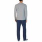 Eddie Bauer Men’s  2-Piece Super Soft Top & Bottom PJ Lounge Set Gray