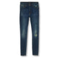Lucky Brand Women's Bridgette High Rise Slim Fit Distressed Skinny Jeans