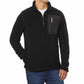 Hi-Tec Men’s ¼ Zip Pullover Black 1