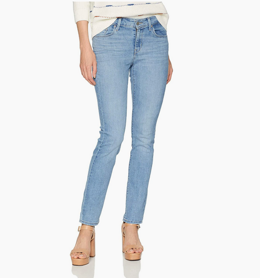LEVIS Classic Mid Rise Skinny Meteor Wave Jeans