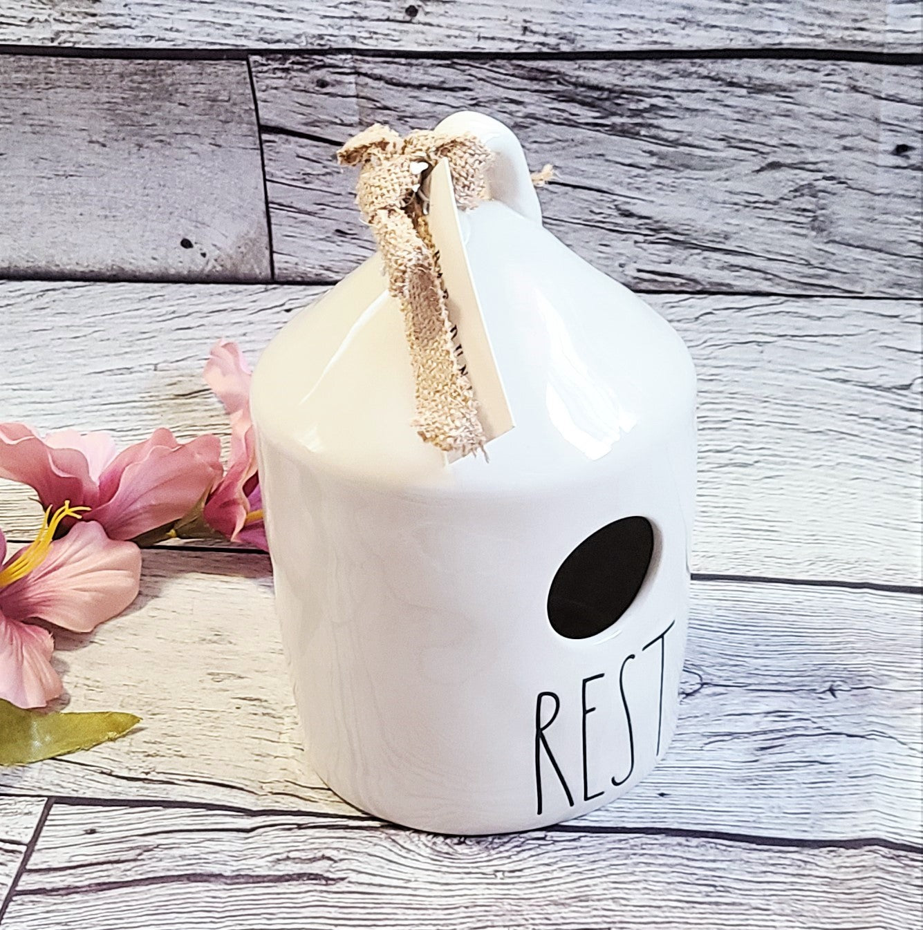 RAE DUNN Rest Round Easter Spring Home Decor Birdhouse